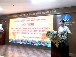 Hội nghị triển khai Kế hoạch đảm bảo an toàn thực phẩm, nâng cao chất lượng nông lâm thủy sản trên địa bàn tỉnh Nghệ An năm 2023